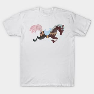 Retro Galloping Horse T-Shirt